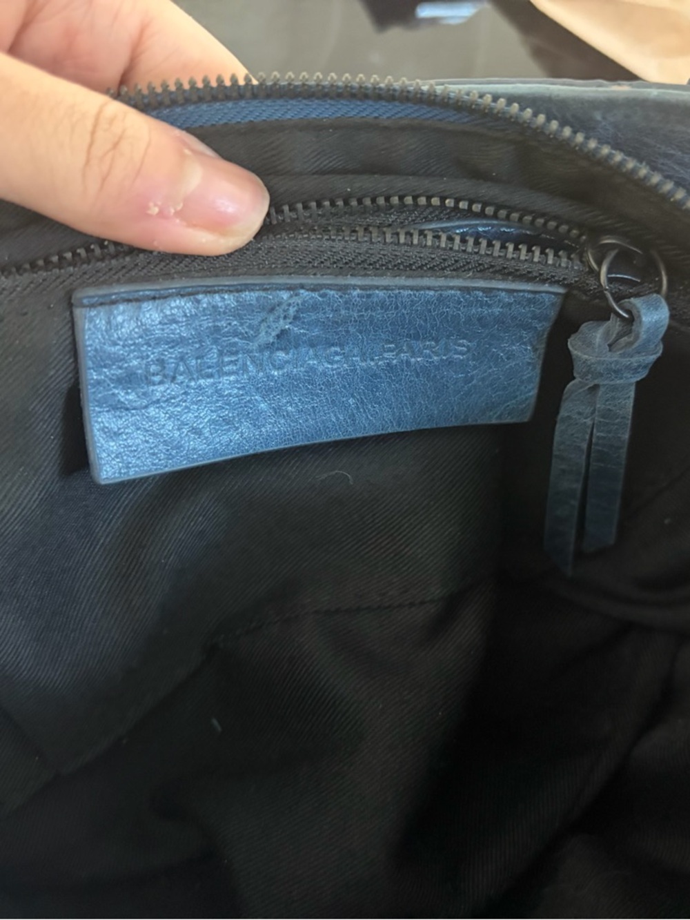 Balenciaga City First Navy blue - please read description! - Picture 5 of 6